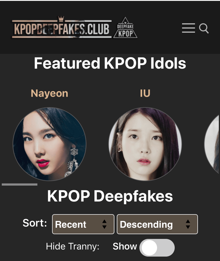 芸能人フェイクポルノが見れる動画サイトまとめ【DEEPFAKE】 キタローブログ